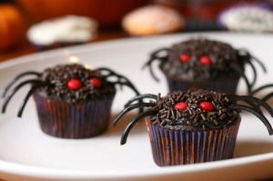 Halloween food photos - Spider cakes images.jpg